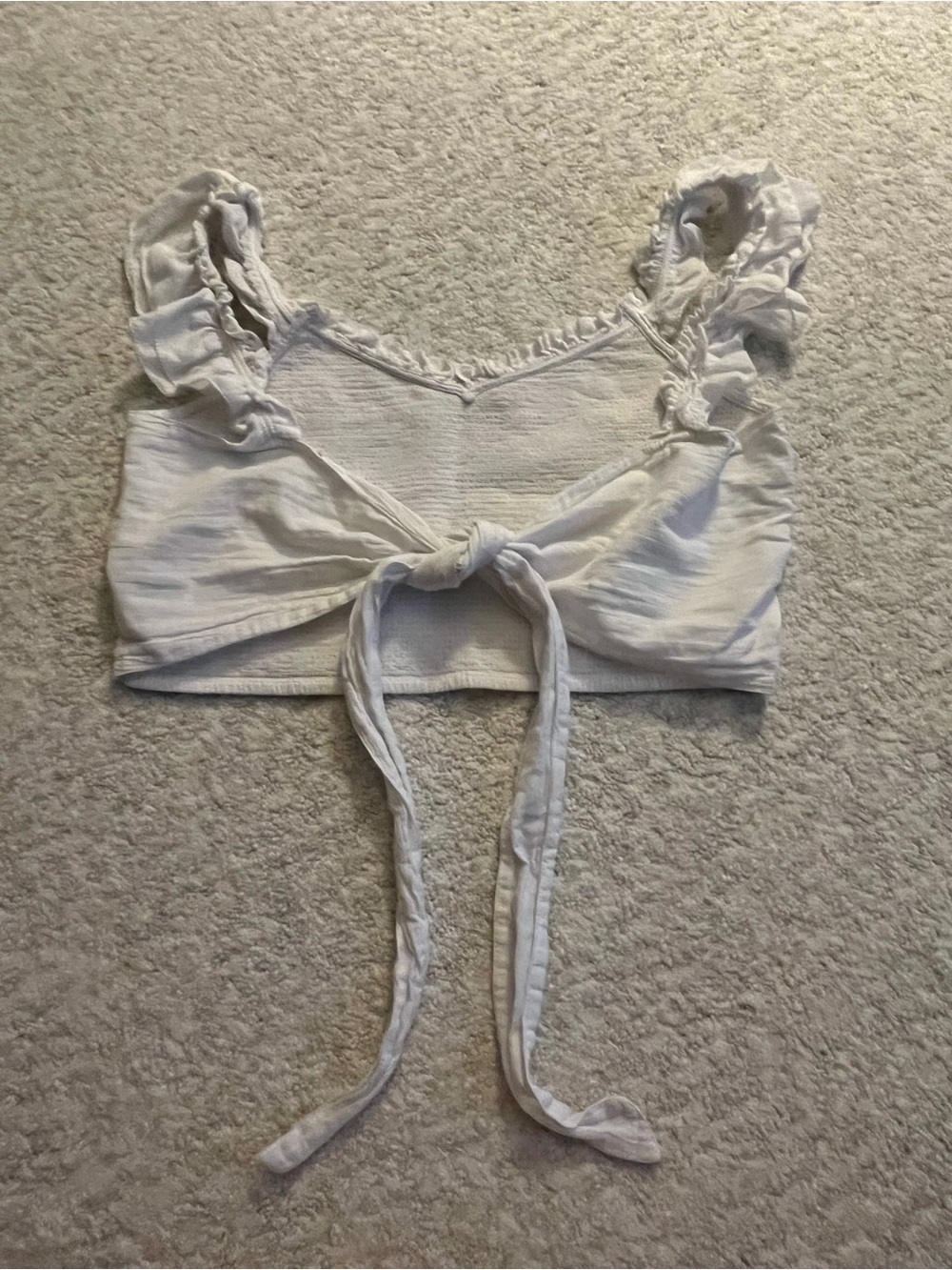 AE Smocked Ruffle Blouse - Picture 4 of 6